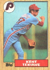 1987 Topps Baseball Cards      684     Kent Tekulve